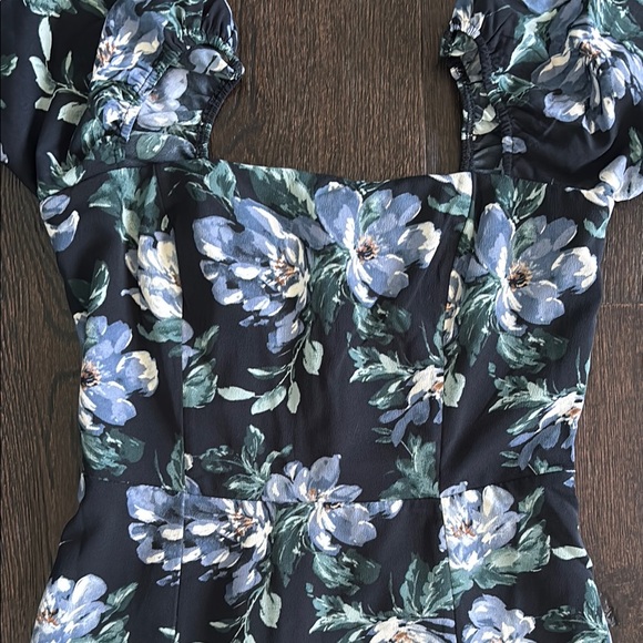 Floral Long Sleeve A&F Dress - Picture 3 of 12